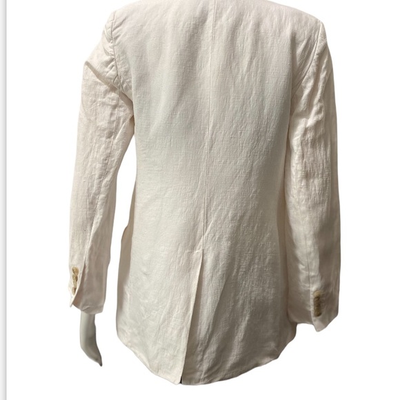 NWOT Babaton Cross Breath Cream Blazer Size 6 - Picture 10 of 16